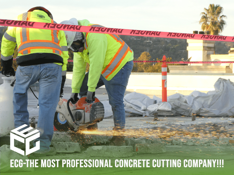 ECGTHE MOST PROFESSIONAL CONCRETE CUTTING COMPANY